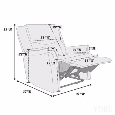 Fauteuil inclinable simple