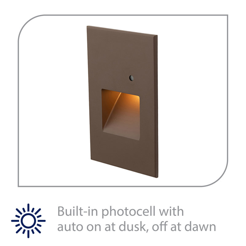 LED Step Light, Bronze, 2000K