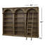 Bibliothèque Elliana H 94 "x l 120"