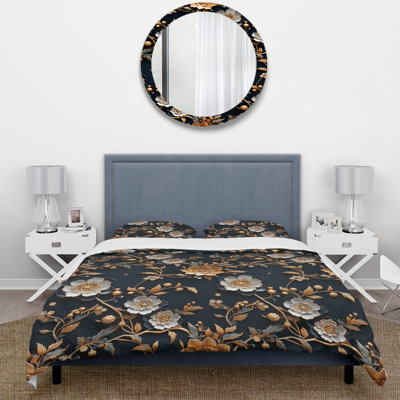 Imperial Opulence II Floral Duvet Cover