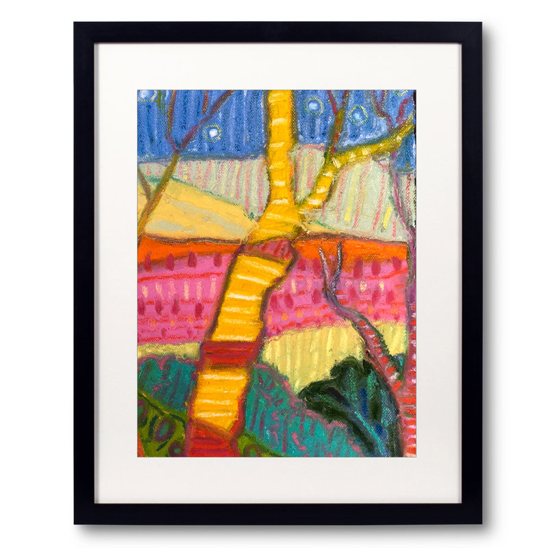 Yellow Trees Print by Jeff Ferst