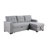 Upholstered Pull Out Sectional Sofa With Chaise-1423282249