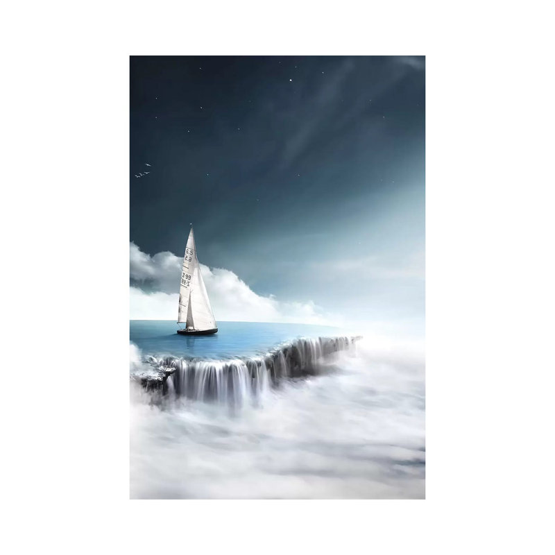 " After The Storm ", 12" H x 8" W x 0.75" D