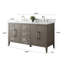 60" Double Bathroom Vanity Set-94811324-94811332