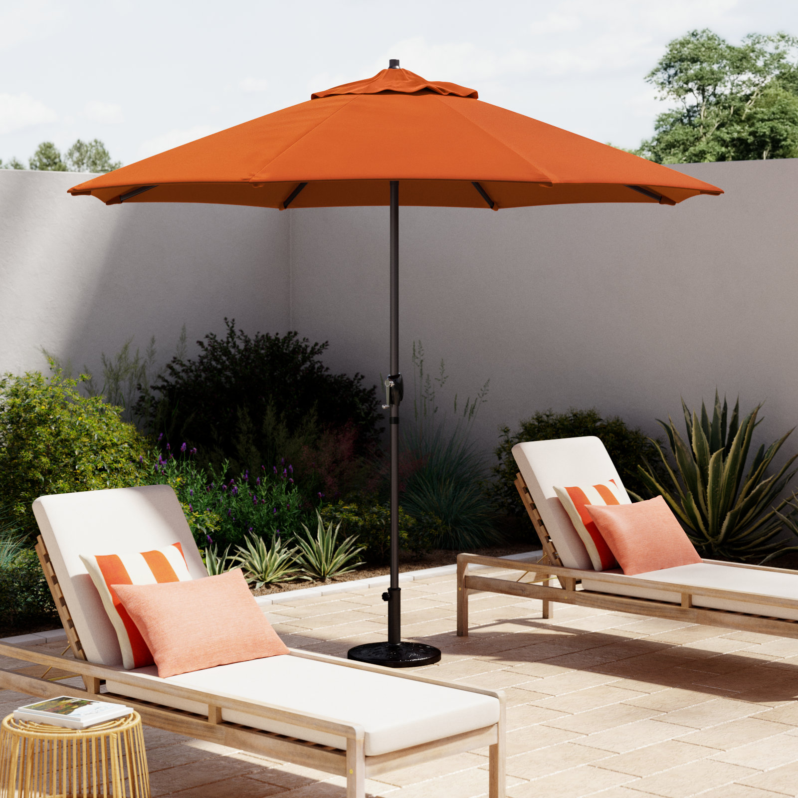 108'' Outdoor Umbrella, Tuscan Performance Canvas