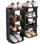 Small Shoe Rack, 8 Tiers Stackable Shoe Rack For Closet DIY Free Standing Shoe Organizer Vertical Shoe Rack For Small Spaces And Narrow Spaces, Plastic