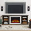 Kenai 72" Slim TV Stand with Electric Fireplace by Real Flame