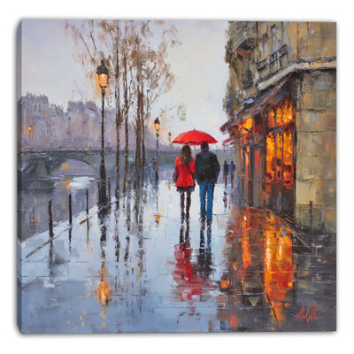 Art mural sur toile Paris