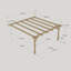 Randi Manufactured Wood Pergola-38401108-38360342