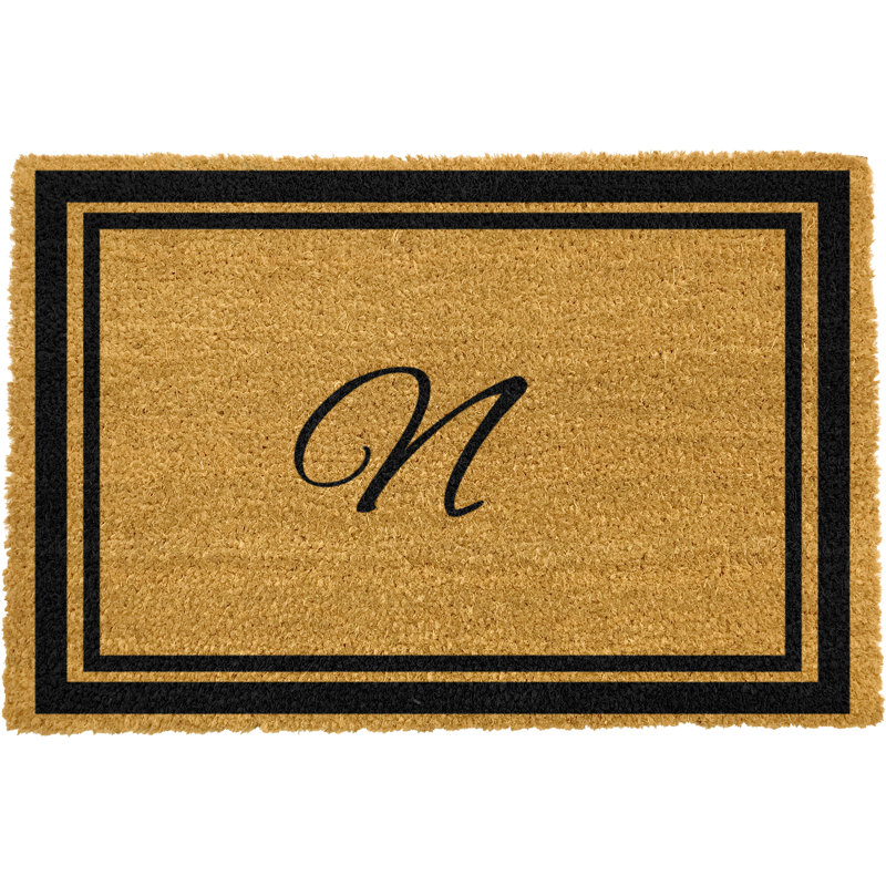 Branscum Non-Slip Outdoor Doormat, N