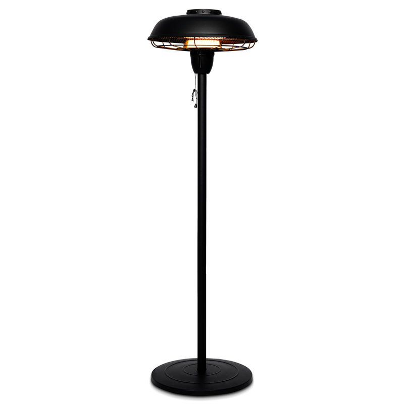 Chauffe-terrasse portatif intérieur et extérieur 1500w