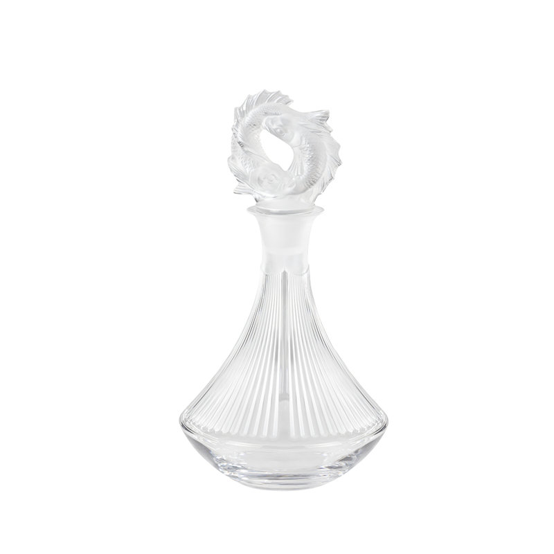 Poissons Crystal Whiskey Decanter