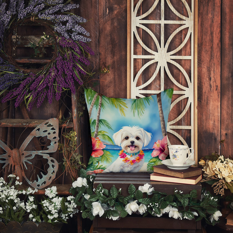 Coussin décoratif intérieur / extérieur Autre / Sans motif, H 14 po x l 14 po