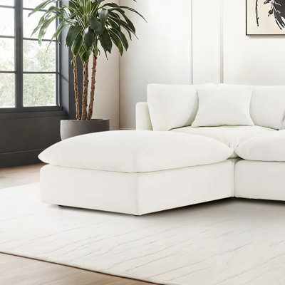 Annabella 41" Upholstered Ottoman