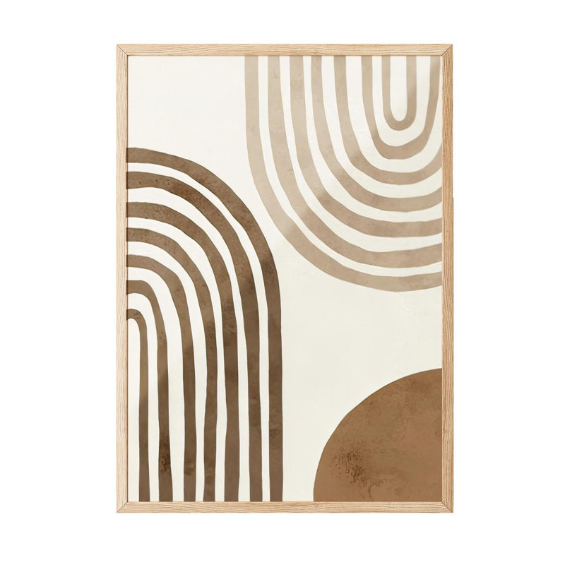 Peinture décorative encadrée