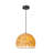 14 inch 1 light Bamboo shade pendant