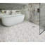 Lyra 0.8 in. x 0.8 in. Polished Marble Tile-54692773