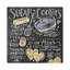 Sugar Cookies Recipe - Print on Canvas-672089397-672089396