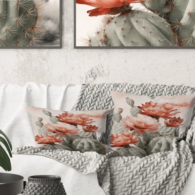 Coussin Red Desert Cactus