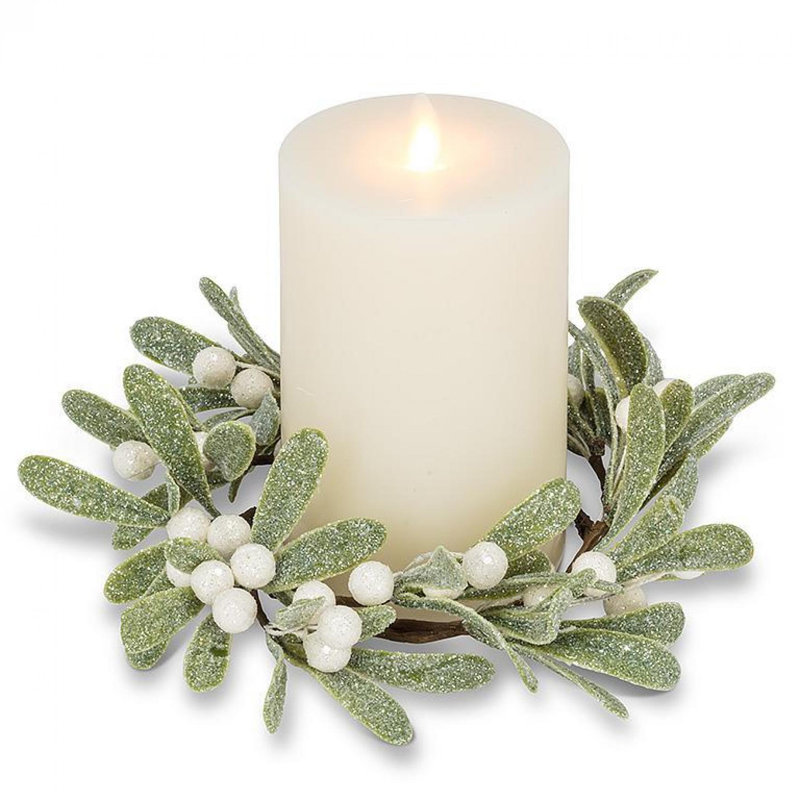 Anneau de bougie Mistletoe
