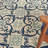 Lewis Damask Ivory/Navy Indoor/Outdoor Area Rug-196546155