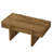 47.24" Rectangular Wood Coffee Table With 2 Storage Drawers For Living Room