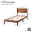 Lit plateforme en bois de pin massif de style Mid-Century moderne, brun-507542020-507542026