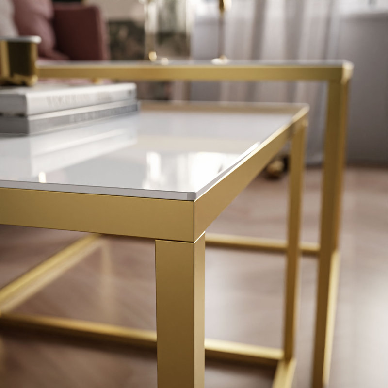 Coffee Table, High-gloss white