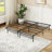 14'' Black Metal Platform Bed Frame With 12 leg-support, No Box Spring Needed, King Size