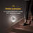 Vintage Dimming Plug-In Night Light With Light Sensor, 3000K Warm White, Sliding Dimmer