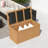67 Gallon Outdoor Wooden Deck Box – Solid Wood Storage Seat & Table Top For Patio Cushions, Pool Toys & Garden Tools | Weather-resistant-120803776-120803777