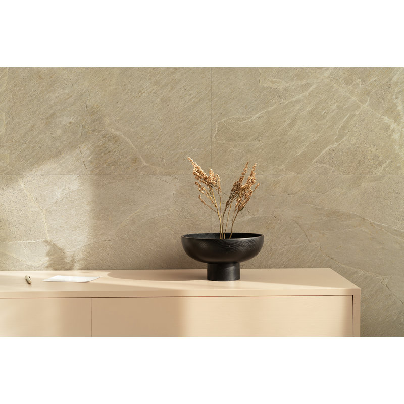 Moonrock Cocoa Matte 24x24 Stone Look Rectified, Cocoa