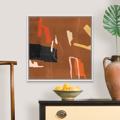 Reproduction d’art sur toile « ultra I cannelle version » par PI studio