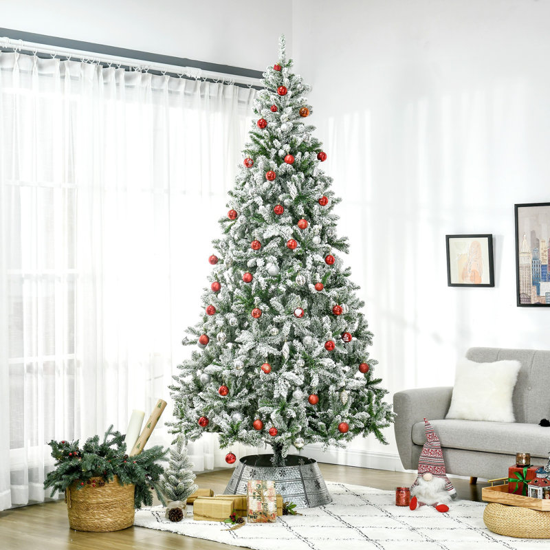 9-Foot Artificial Christmas Tree with Realistic Branches