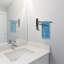Porte-serviettes de salle de bain 3 barres avec crochet