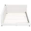 Grand lit plateforme tapissier beige avec construction durable et ports de charge en lin élégants, tissu-1746059563-1746059557