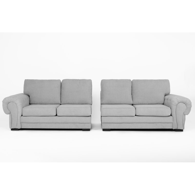 Elkland 4 Seater Sofa, Silver