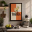 Tequila Retro - Wrapped Canvas-1783266804-1783266805