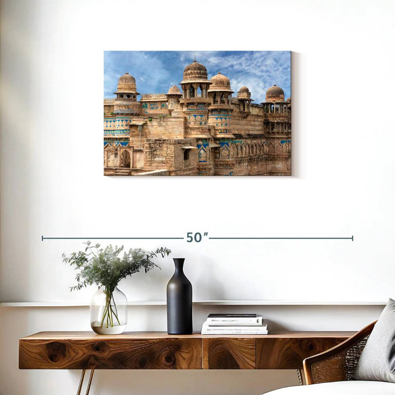 Lilie Gwalior Fort, H 20 po x l 30 po