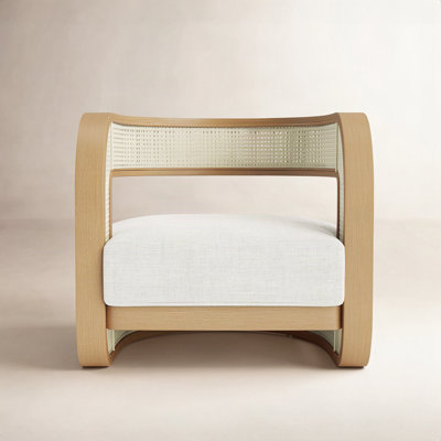 Elloise Linen Barrel Chair