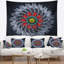 Abstrait abstrait argenté tapisserie 3D-28496056