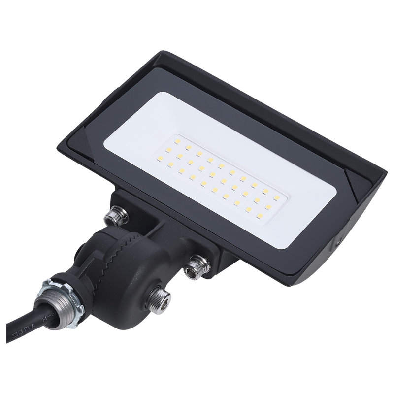 Projecteur à DEL 15 watts en verre trempé 5000K CCT finition bronze