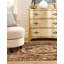 Tapis abstrait brun / rouge Alameda-2054621483