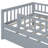 Wood Daybed With Trundle And Fence Guardrails-1165395015-1165395014