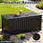 54.27"w 120 Gallon Water Resistant Resin Lockable Deck Box(Black)-124360540
