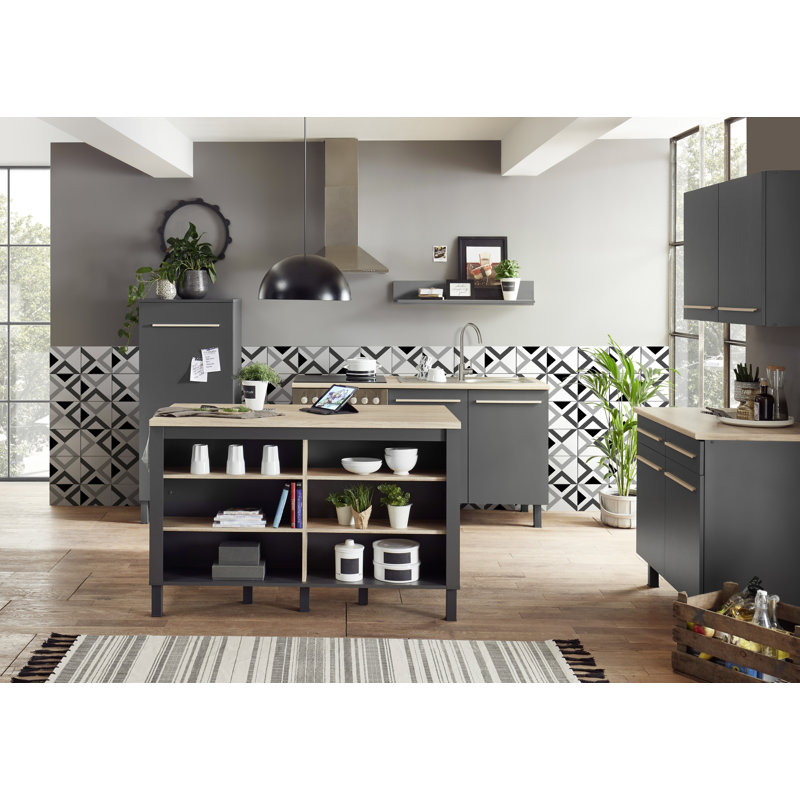 Wooden Kitchen Island