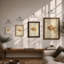 Goldfish Study Botanical - Framed Print-1335905031-1335905029