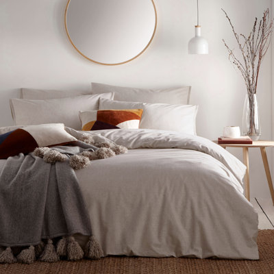 Felizio Solid Colour Duvet Cover Set with Pillowcases