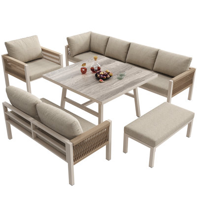 8 - Person Seating Group With Table