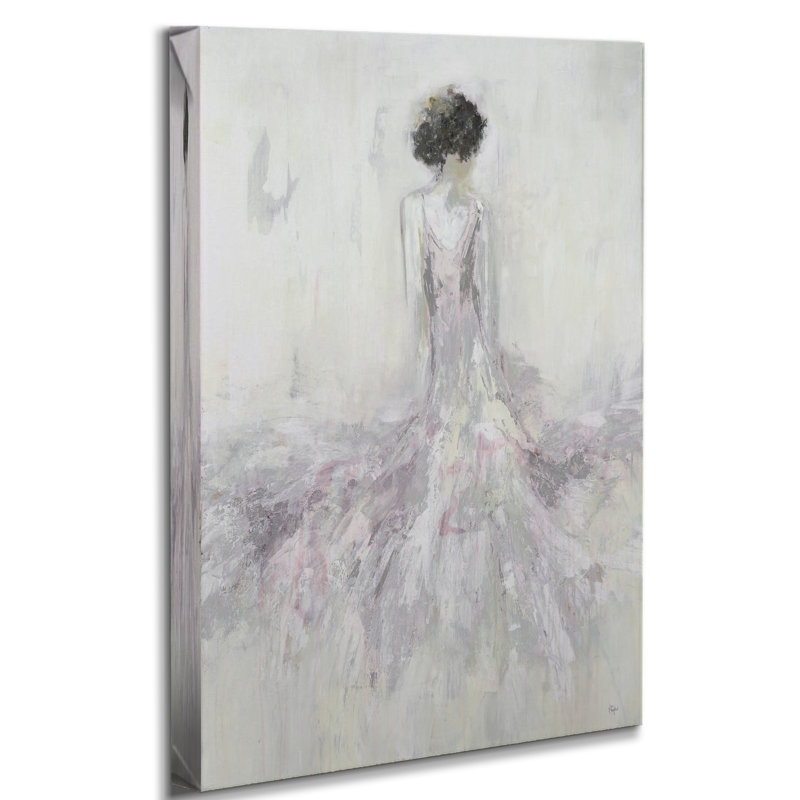 Ballerine - reproduction sur toile tendue, H 12 po x l 8 po x P 1 po